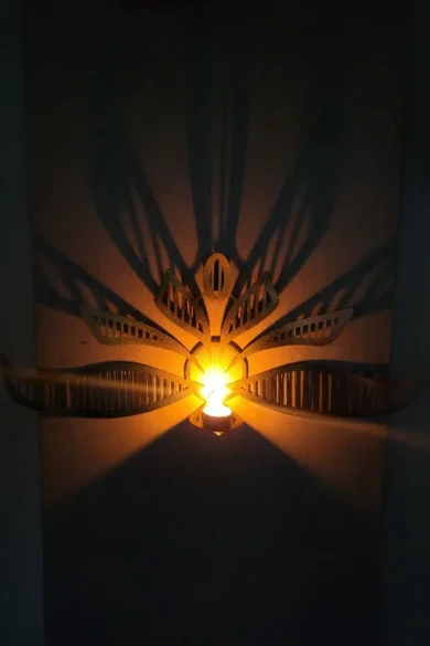 Lotus T Light Holder