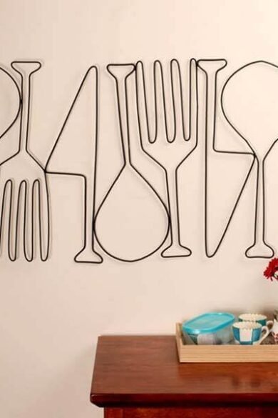 Food For Thought Metal Wall Art