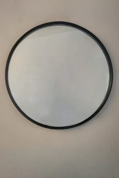 Gyros mirror in Matt black