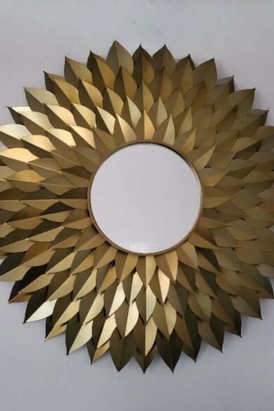 Apollo Mirror in metal