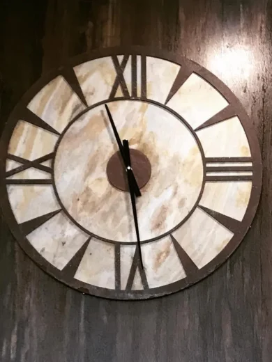 Rustic Wall Clock