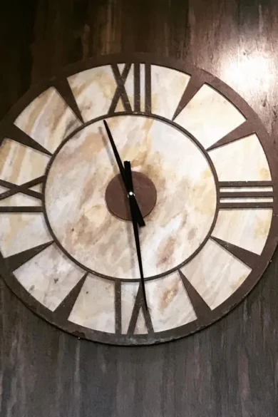 Rustic Wall Clock