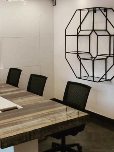 Octagon Shelving Unit